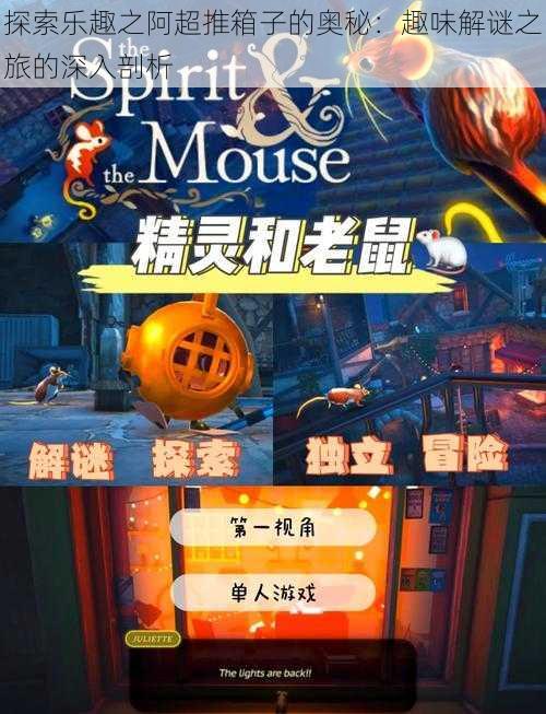 探索乐趣之阿超推箱子的奥秘:趣味解谜之旅的深入剖析
